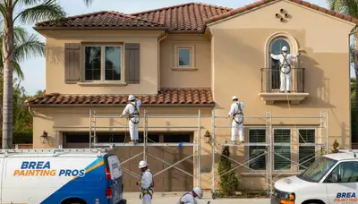 Anaheim, CA painting contractor providing residential and commercial interior and exterior painting services
