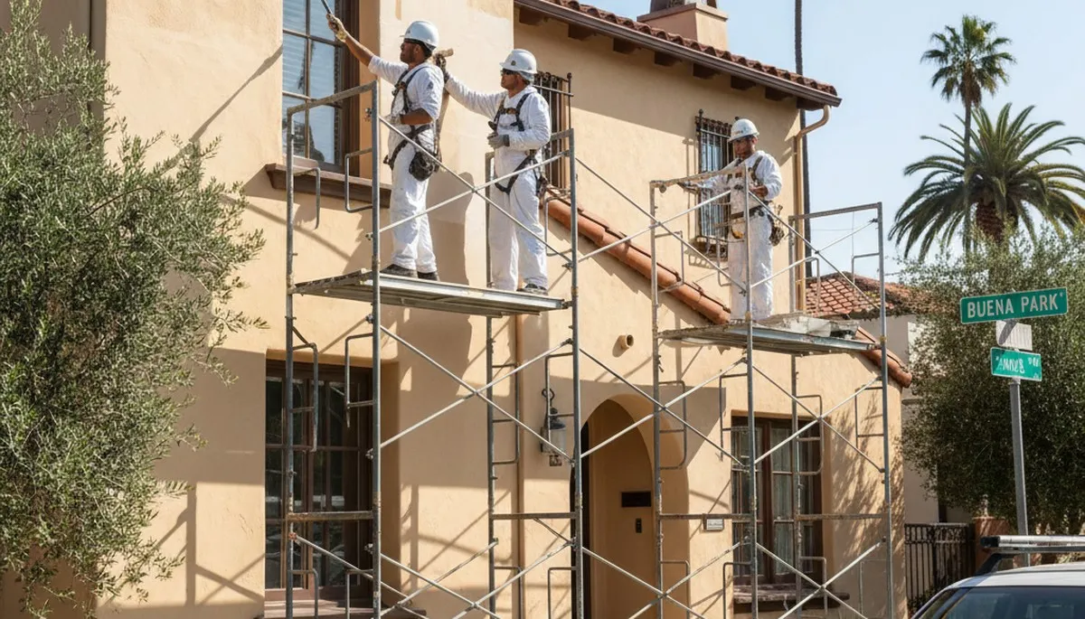 Professional painter serving Anaheim, CA for interior and exterior painting services
