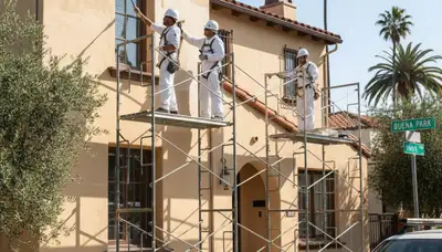 Professional painter serving Anaheim, CA for interior and exterior painting services