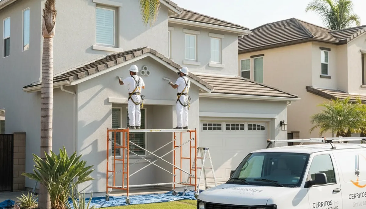 Painter serving Anaheim, CA, for residential and commercial painting services