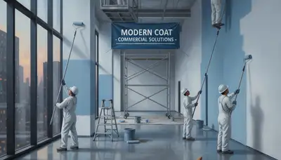 Commercial painting project in Anaheim, CA by Anaheim Paint Pros for a business property