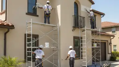 Painting contractor serving Anaheim, CA with professional residential and commercial painting services