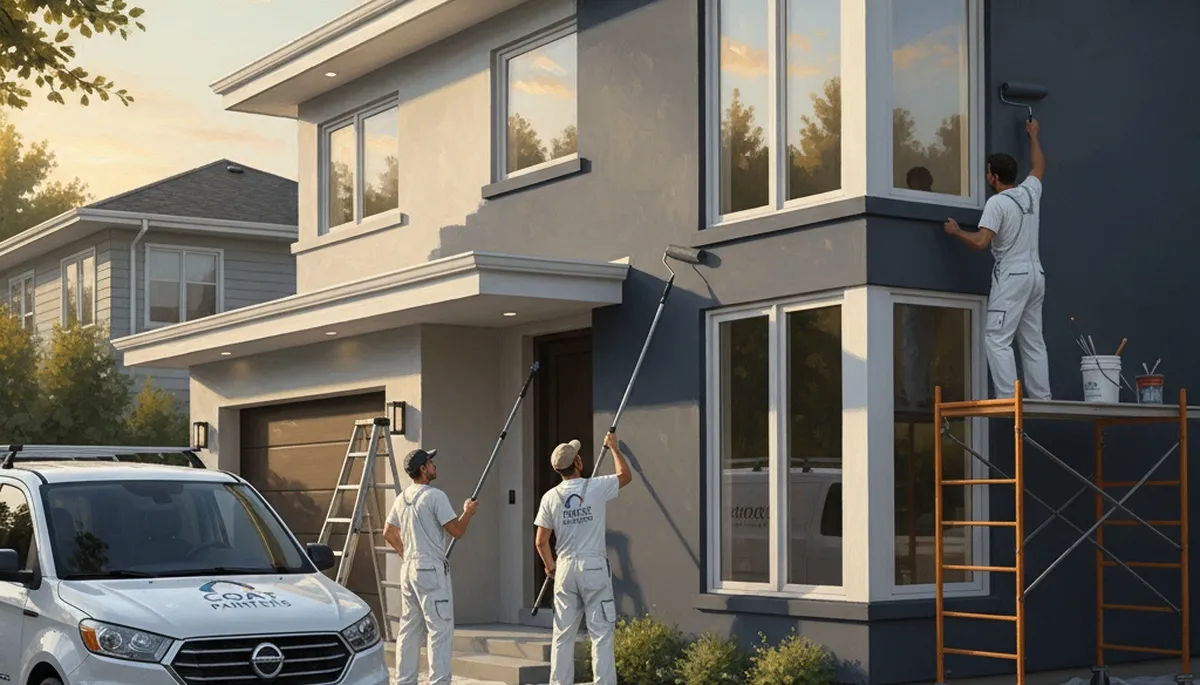 Exterior house painting in Anaheim, CA by Anaheim Paint Pros, protecting homes from sun and wind