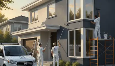 Exterior house painting in Anaheim, CA by Anaheim Paint Pros, protecting homes from sun and wind