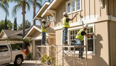 Professional painter serving Anaheim, CA for interior and exterior painting projects