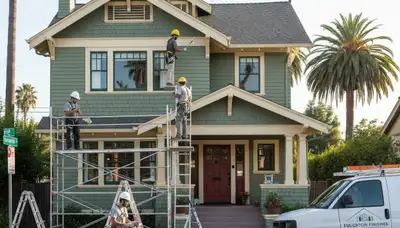 Painting contractor in Anaheim, CA providing professional residential and commercial painting services