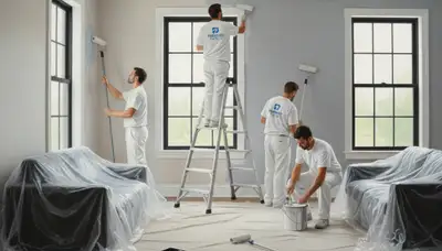 Interior house painting in Anaheim, CA by Anaheim Paint Pros for a clean, durable finish