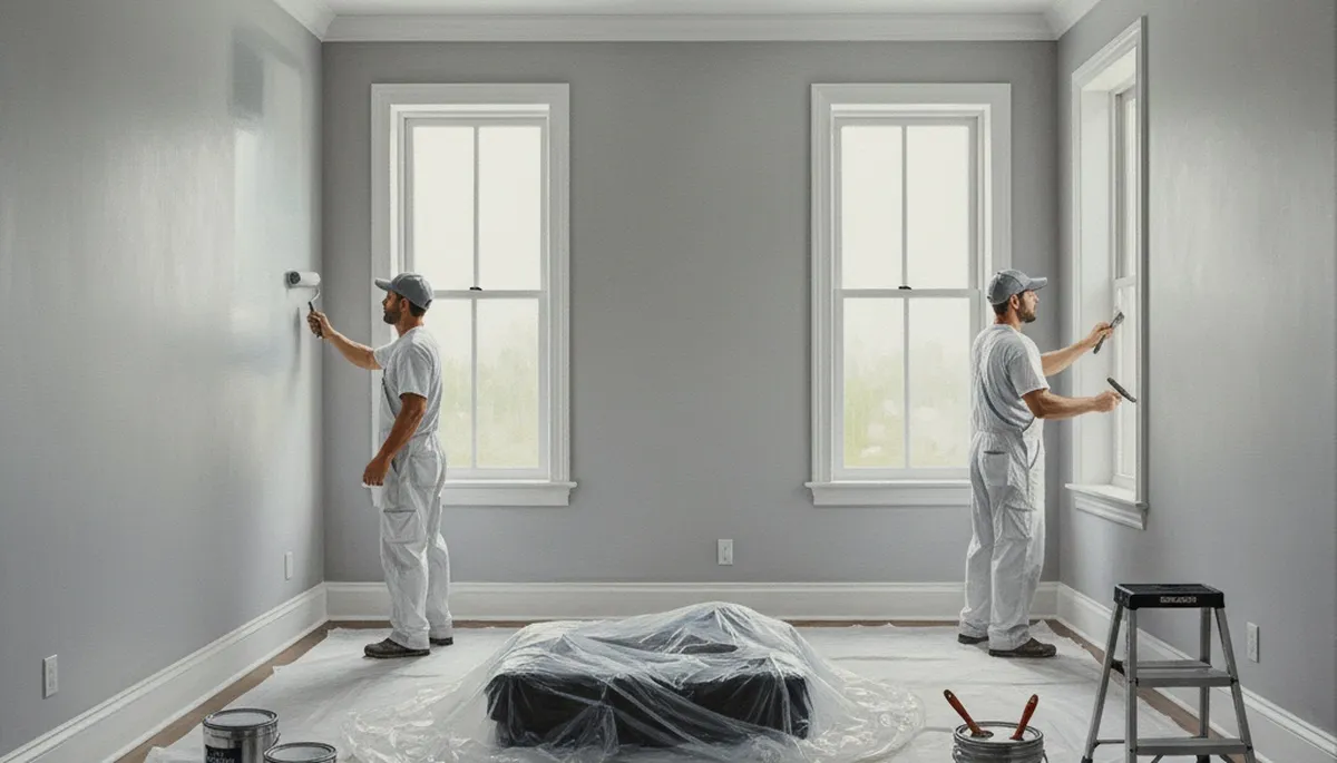 Professional interior house painting in Anaheim, CA by Anaheim Paint Pros