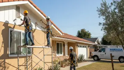 Professional painter serving Anaheim, CA for interior and exterior painting services