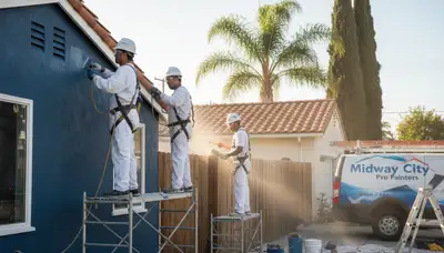 Painting contractor in Anaheim, CA providing professional interior and exterior painting services