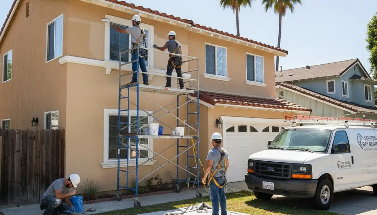 Painting contractor in Anaheim, CA providing professional residential and commercial painting services