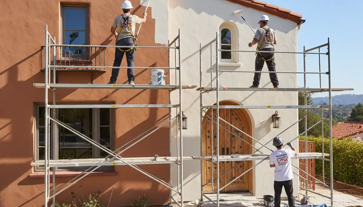 Painting contractor in Anaheim, CA providing professional interior and exterior painting services