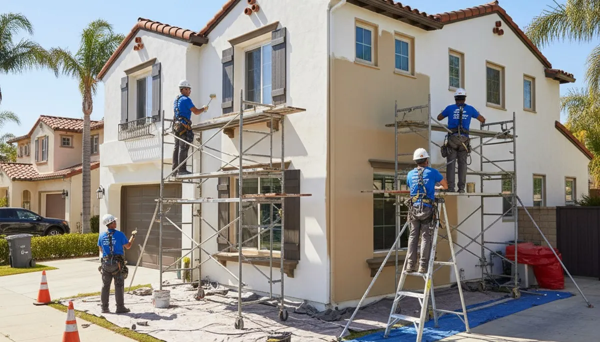 Painting contractor in Anaheim, CA providing professional residential and commercial painting services