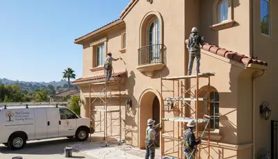 Professional Anaheim, CA painting contractor for residential and commercial interior and exterior projects